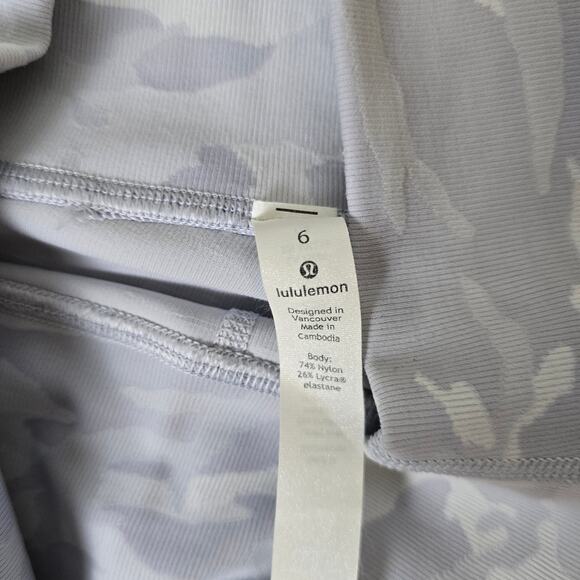 Lululemon Wunder Under High-Rise Tight 25" *Luxtreme - White Camo - NWOT - Picture 6 of 7
